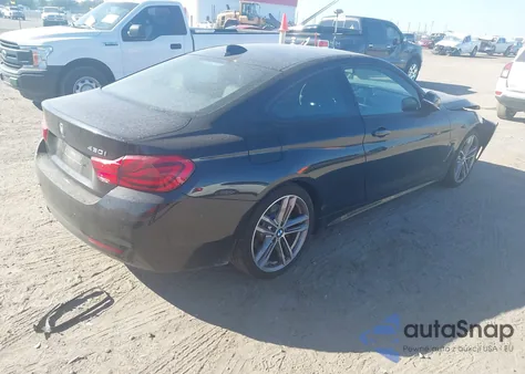 2019 BMW 430I z USA, uszkodzony, nr VIN WBA4W3C56KAF92588